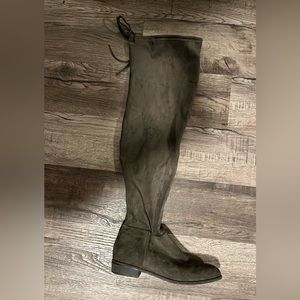 Dark grey suede knee high boots. US Size 9.